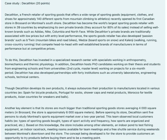 Case shly Deca (20 Decation, a French etater of | Chegg.com