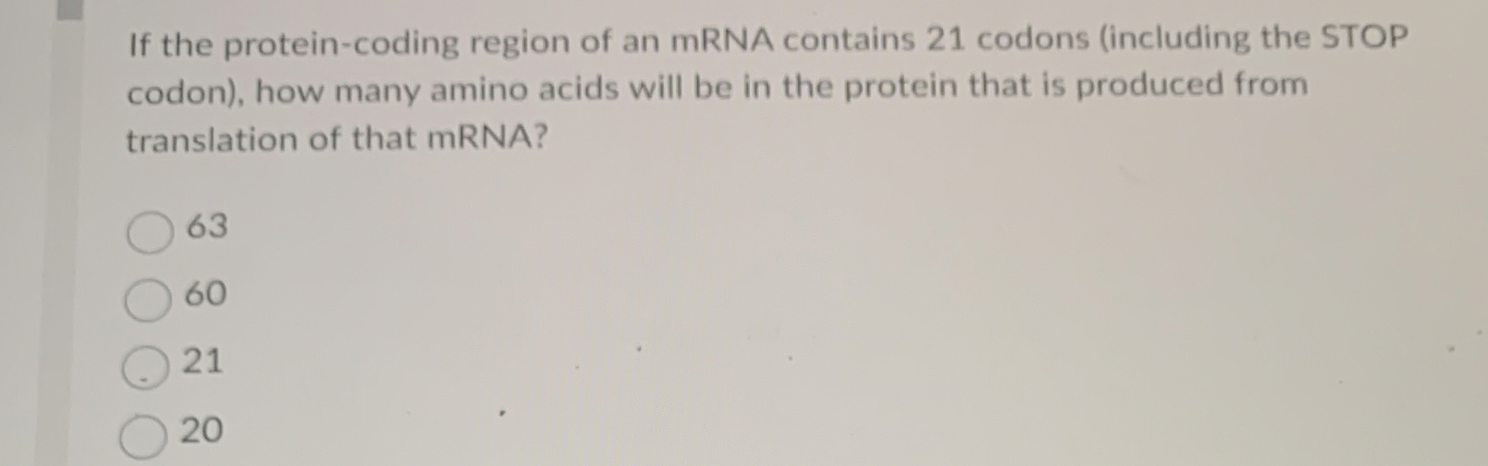High Quality SOLUTION If the protein-coding region of an mRNA contains ...