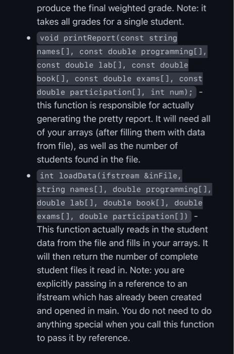 Solved C++ QUESTIONREAD IN DATA FROM FILE, STORE IT IN | Chegg.com