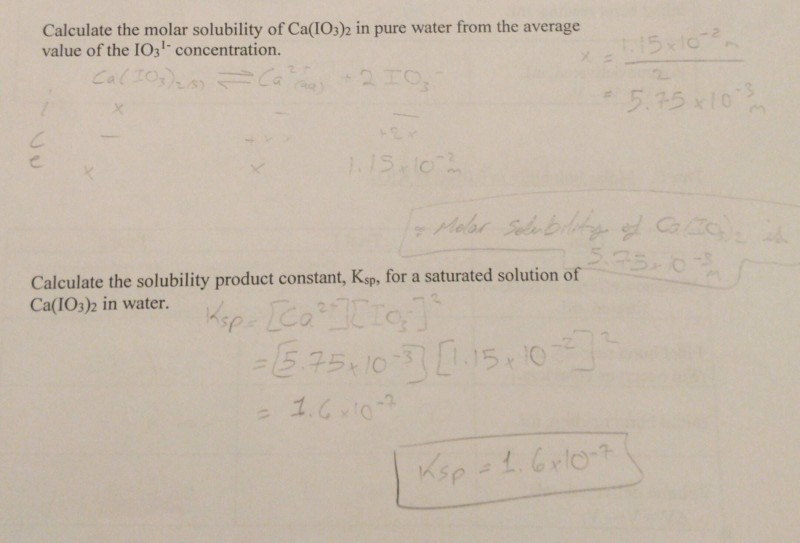 Solved 9. Calculate the % difference between your two values | Chegg.com