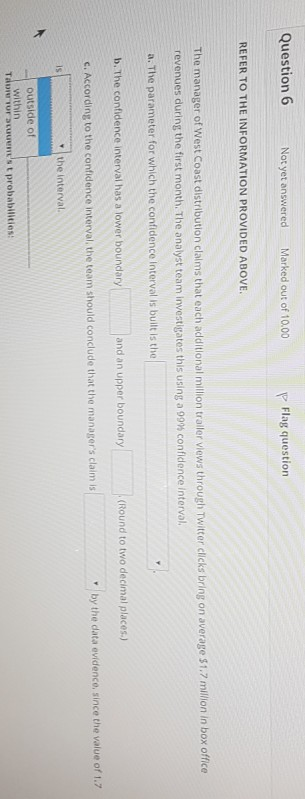 Solved THIS AND THE NEXT TWO QUESTIONS REFER TO THE | Chegg.com