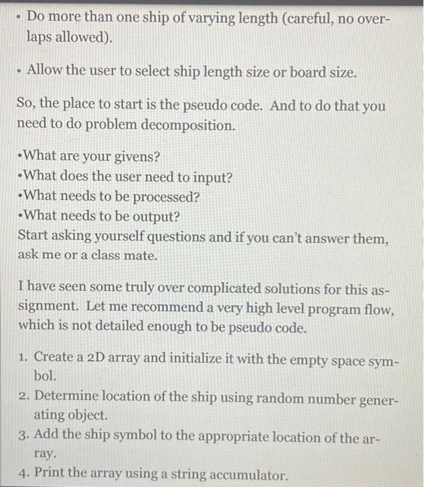 Solved Battle ship Game: brief description: Historically, | Chegg.com