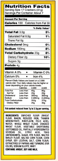 32 Trans Fat Food Label - Labels Design Ideas 2020