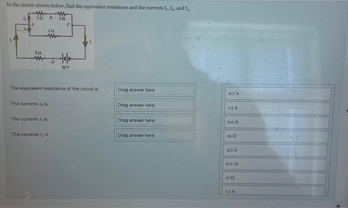 Solved In the circuit shown below, find the equivalent | Chegg.com