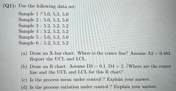 1): Use the following data set: Sample 1 : | Chegg.com