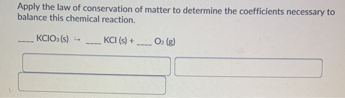 do balance chemical reactions obey the law of conservation of matter