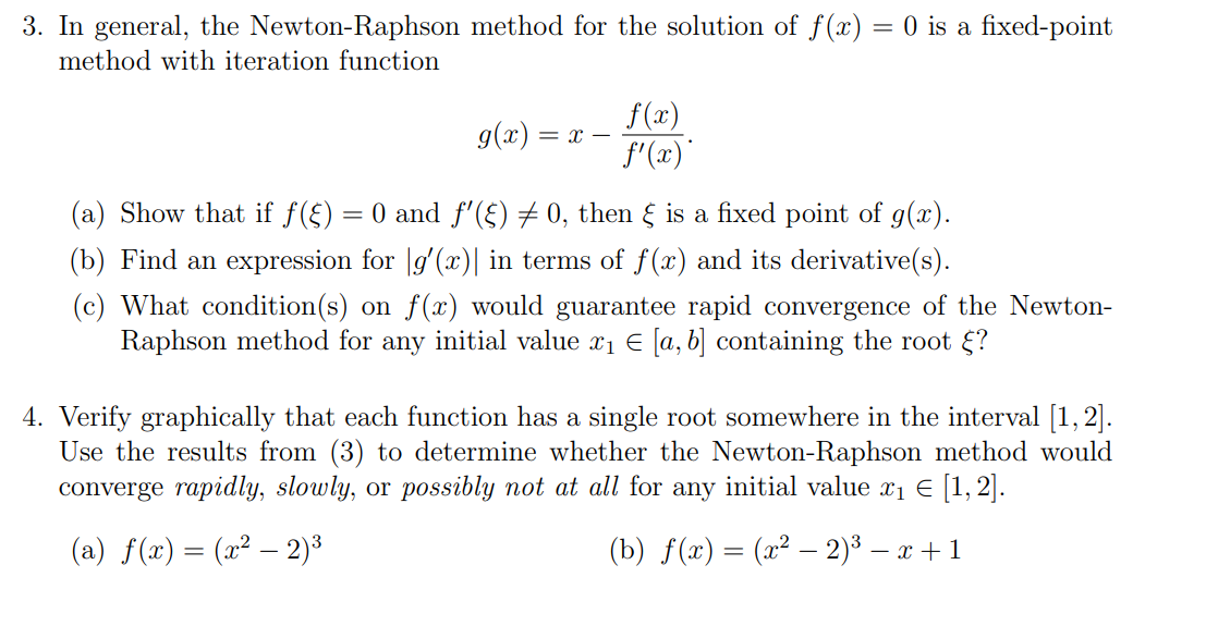 Solved solve this numerical analaysis problem | Chegg.com
