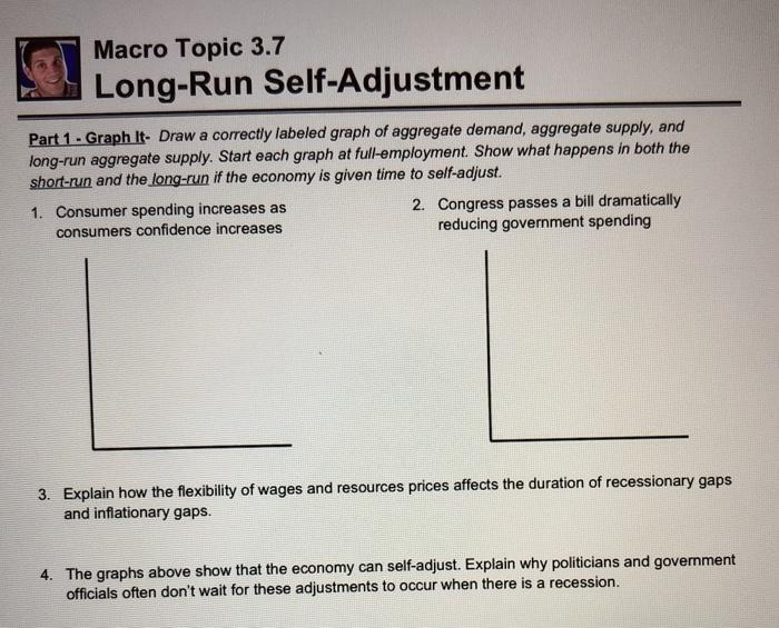 Solved Macro Topic 3.7 LongRun SelfAdjustment Part 1