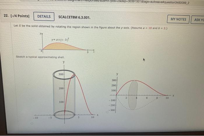 Solved Let 5 be the solid obtained by rotating the region | Chegg.com