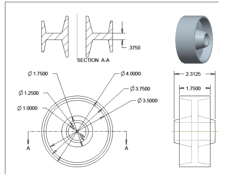 Solved Step by step solution to solve this on Solidworks | Chegg.com