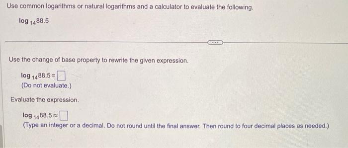 Solved Evaluate the expression without using a calculator. | Chegg.com