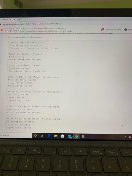 Solved please fix the last part of my code ! I cant pass the | Chegg.com