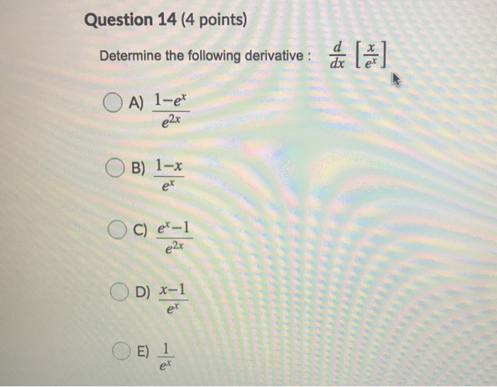 Solved Question 14 (4 points) Determine the following | Chegg.com