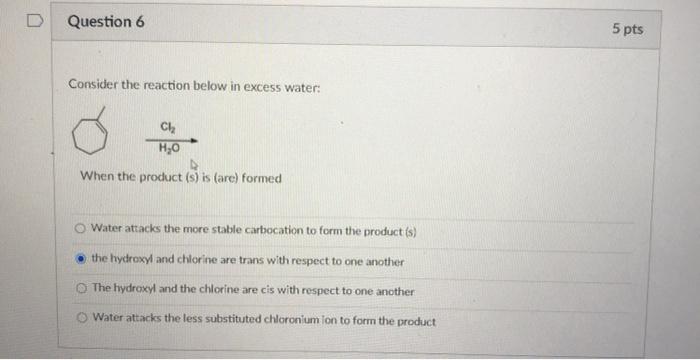 Solved Question 10: Consider the following reaction | Chegg.com
