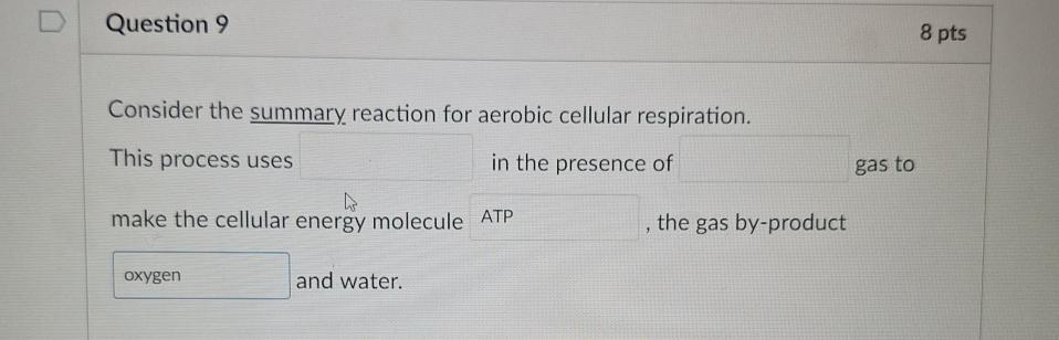 Solved Question 98ptsConsider the summary reaction for | Chegg.com