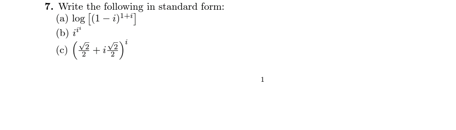 Solved Write the following in standard | Chegg.com