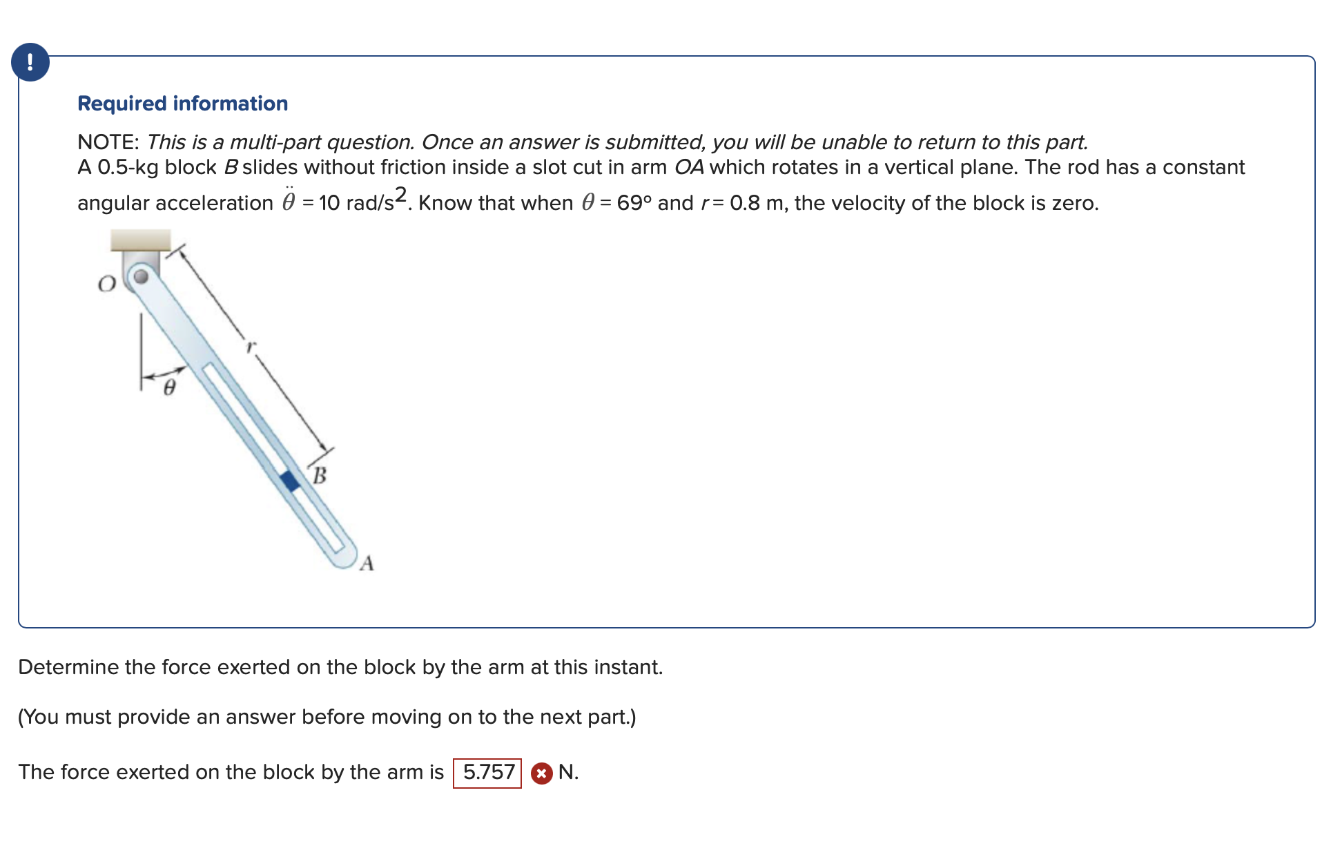 Solved Required informationNOTE: This is a multi-part | Chegg.com