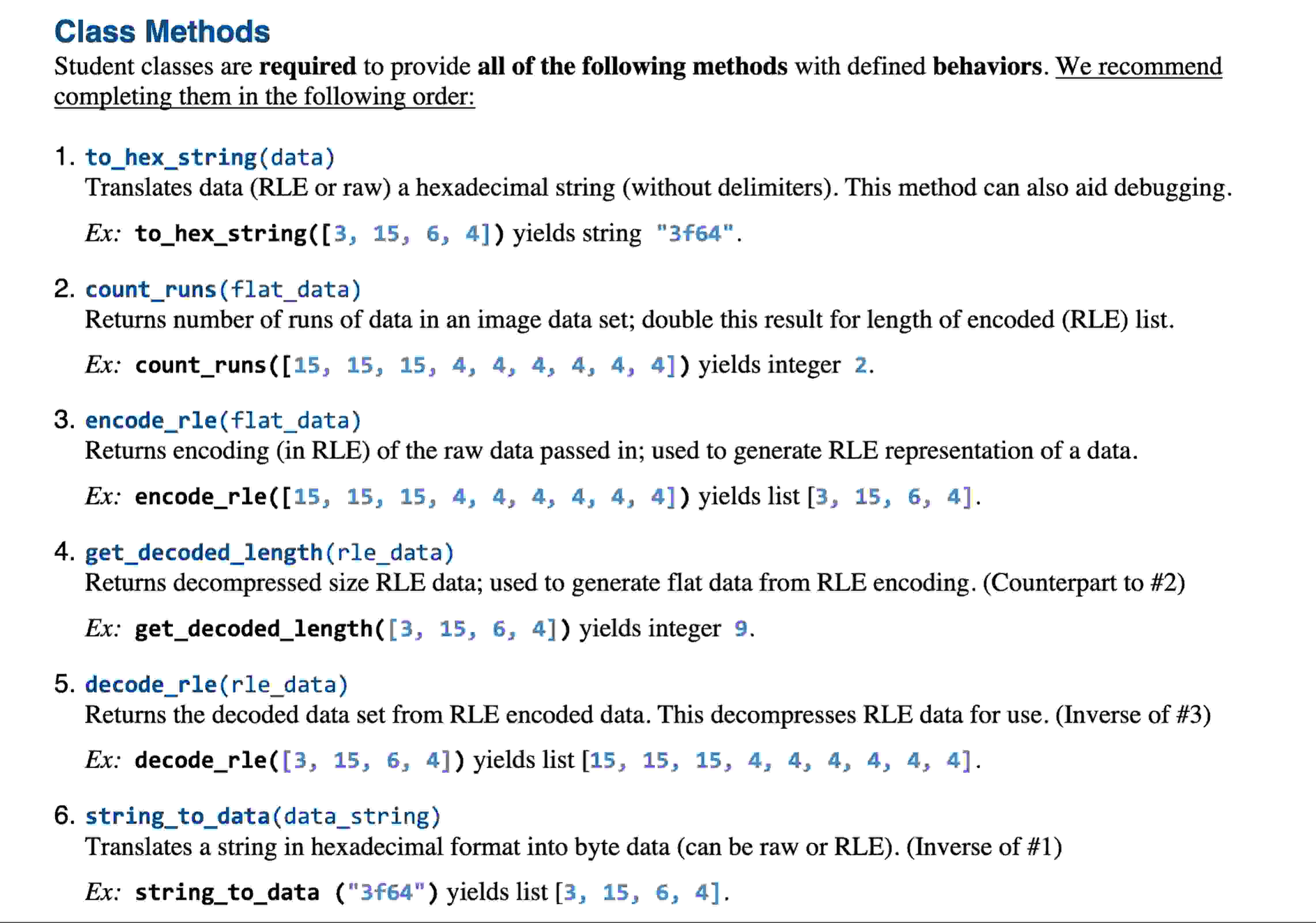 Solved In pythonClass MethodsStudent classes are required to | Chegg.com