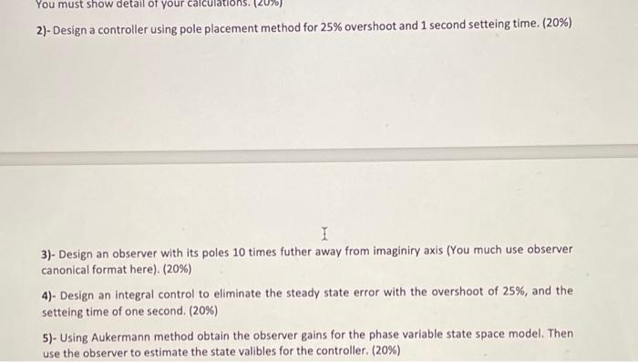 Solved please answer question 2 and 3 with a step by setp. | Chegg.com