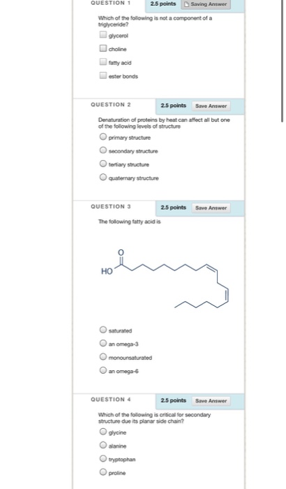 Solved QUESTION 1 25 points Swing Answer Which of the | Chegg.com