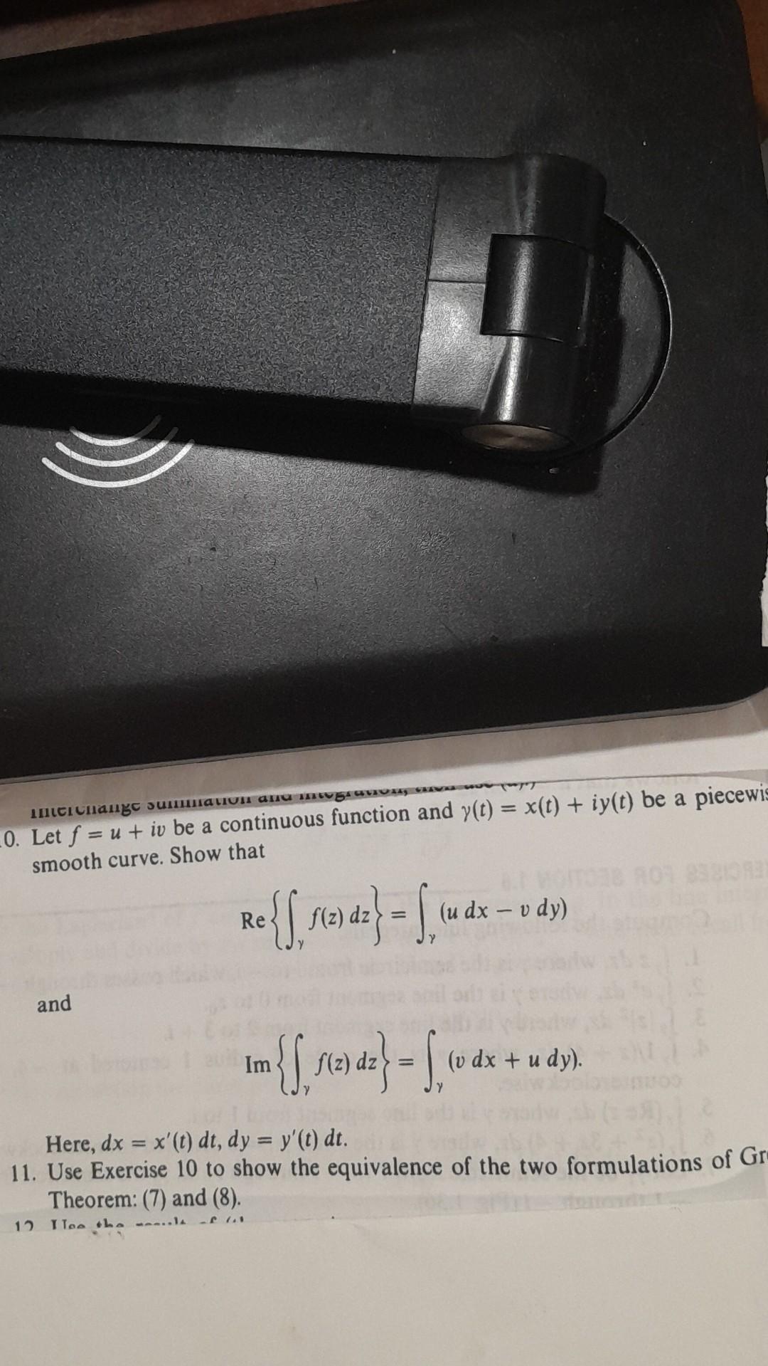 Solved Let F U Iv Be A Continuous Function And