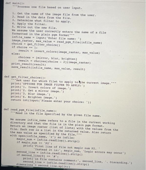 this is help for basic coding in python. some code | Chegg.com