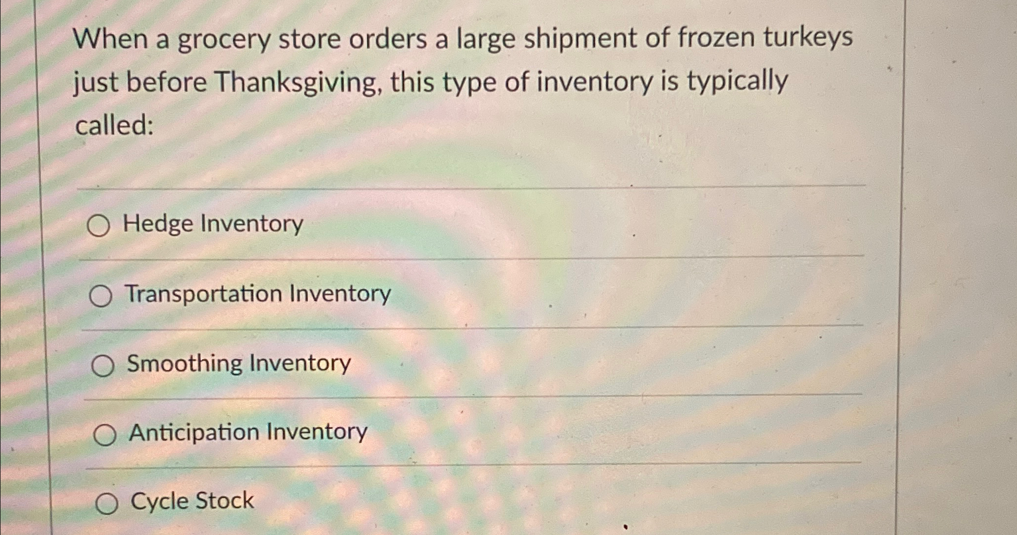 Solved When a grocery store orders a large shipment of | Chegg.com