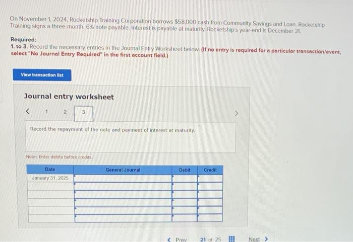 Solved On November 1 2024 Rocketship Training Corporation Chegg