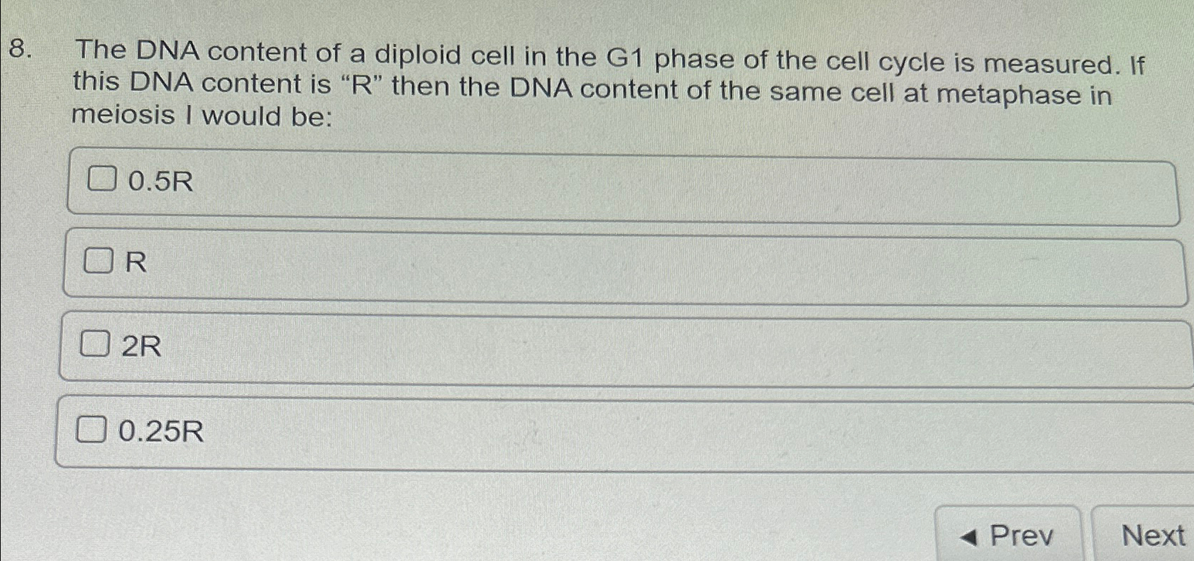 Solved The DNA content of a diploid cell in the G1 ﻿phase of | Chegg.com