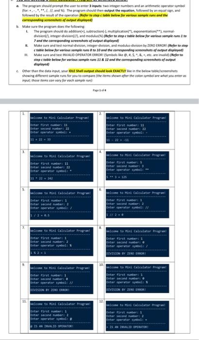 Solved .Instructions1.Using Python IDLE, create a New Empty | Chegg.com