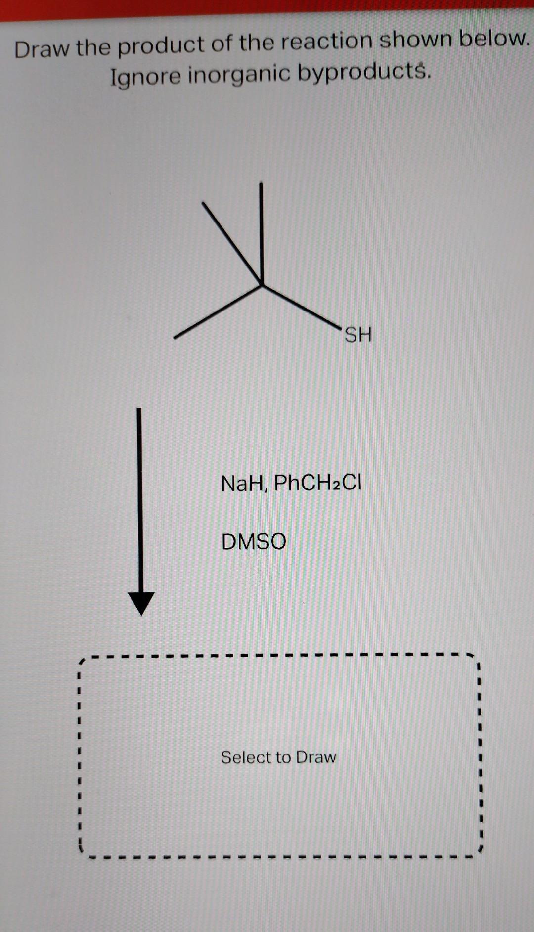 Solved Draw The Product Of The Reaction Shown Below. | Chegg.com