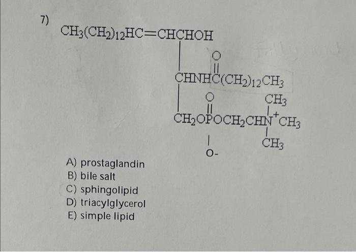 simple lipid molecule