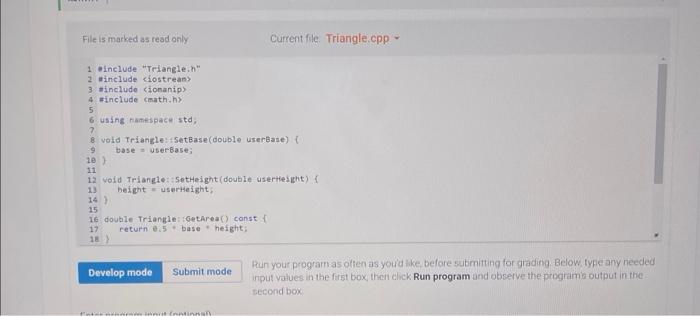 2. \( \} \)
Puin your program as often as youd nke before submitting for grading Below, type any needed input values in the 