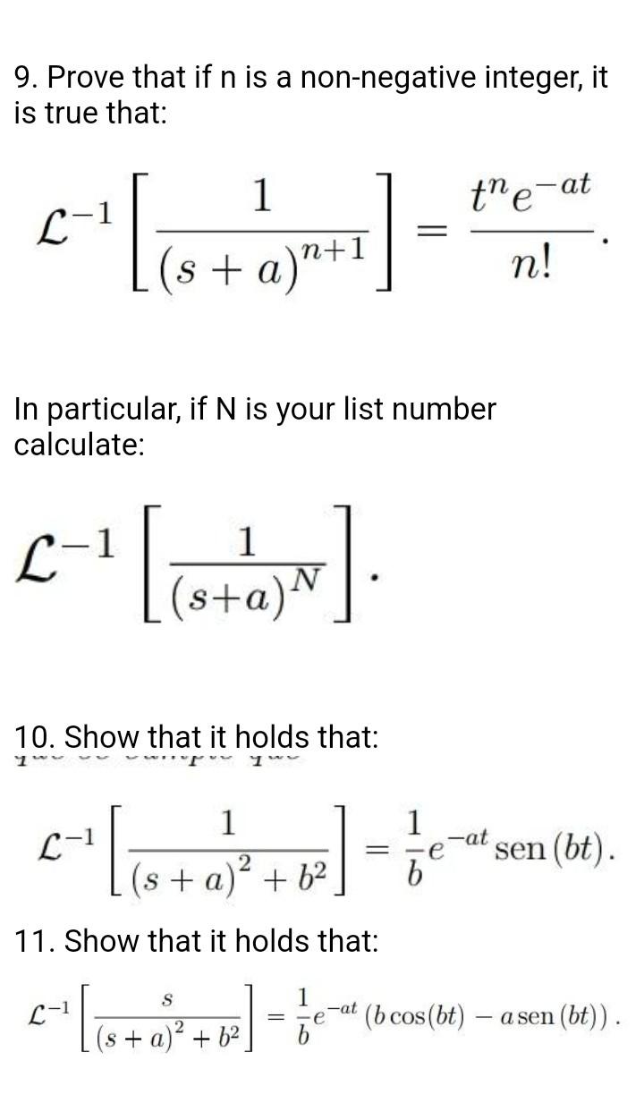 Solved 9. Prove that if n is a non-negative integer, it is | Chegg.com