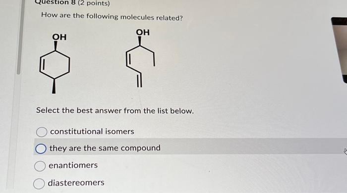 Solved Assign the correct stereochemistry to the following | Chegg.com