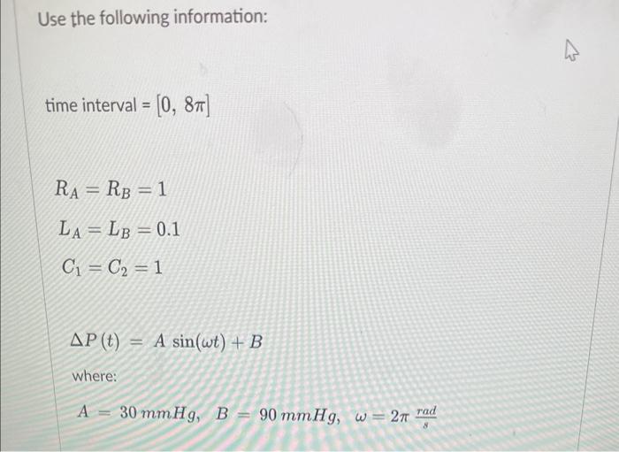 solve coupled system of first order ODEs in matlab. | Chegg.com