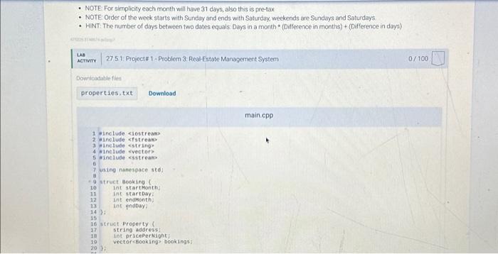 Solved please check my code why it's showing me error in the | Chegg.com