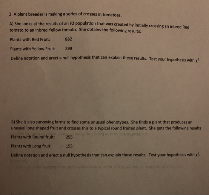 Solved Set 2 Mendelian Genetics and Probability. 1) In a | Chegg.com