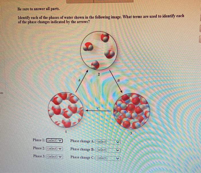 Solved Be sure to answer all parts. Identify each of the | Chegg.com