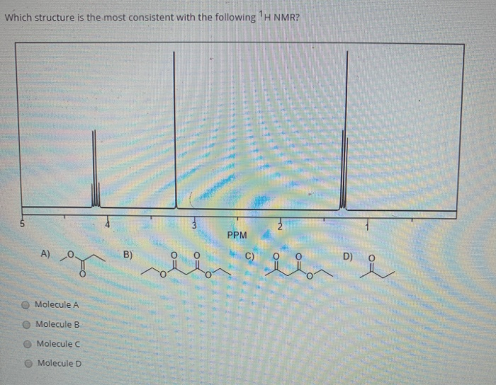Solved Which structure is the most consistent with the | Chegg.com