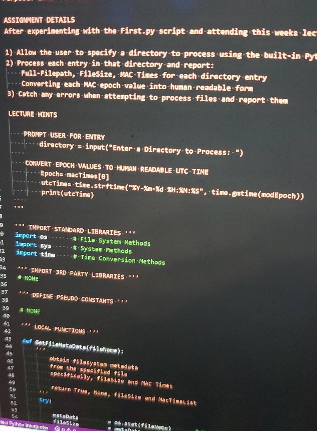 Solved ASSIGNMENT DETAILS After experimenting with the | Chegg.com