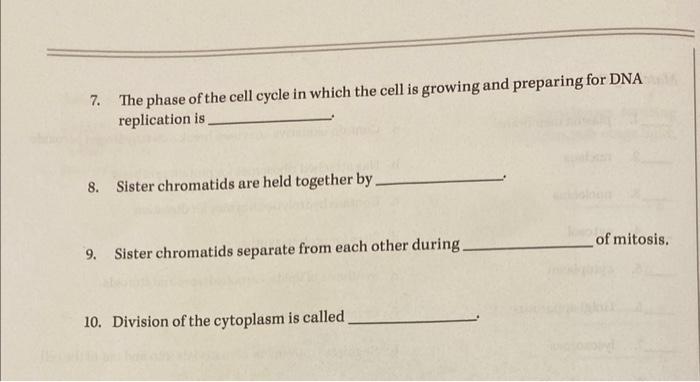 Solved Matching Column: Match the part of the cell with its | Chegg.com