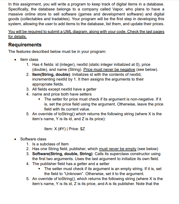 Solved In this assignment, you will write a program to keep | Chegg.com