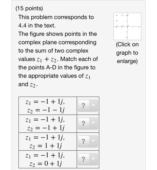 Solved (15 Points) This Problem Corresponds To 4.4 In The | Chegg.com