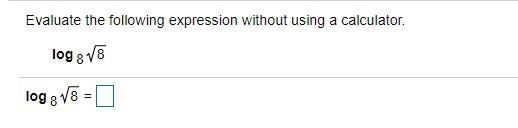 Solved Evaluate the following expression without using a | Chegg.com