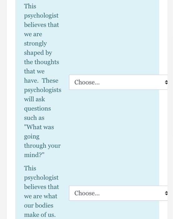 solved-this-psychologist-believes-that-we-are-strongly-chegg