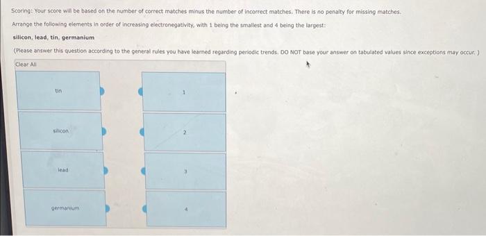 Solved Scoring: Your Score Will Be Based On The Number Of | Chegg.com ...