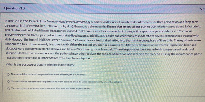 Solved Question 13 5 P In June 2008, The Journal Of The | Chegg.com