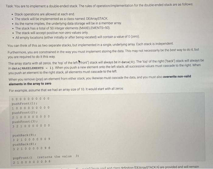 Solved answer in C++ i will upvote thank youmain is a read | Chegg.com