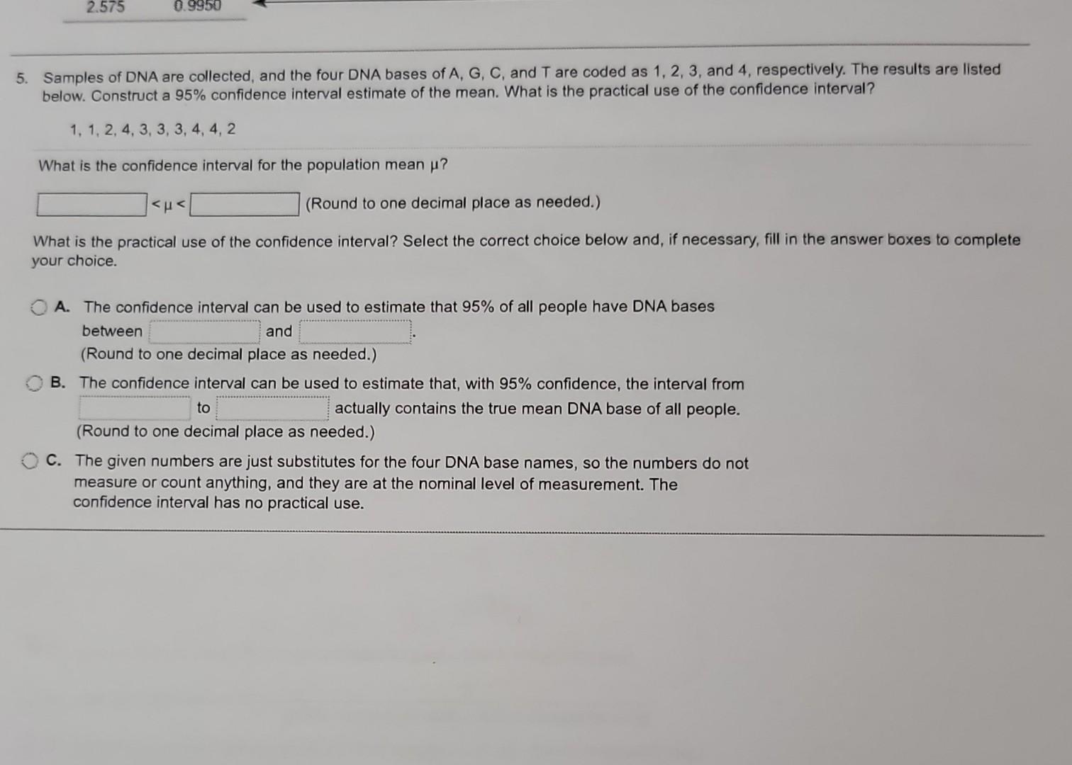 solved-5-samples-of-dna-are-collected-and-the-four-dna-chegg